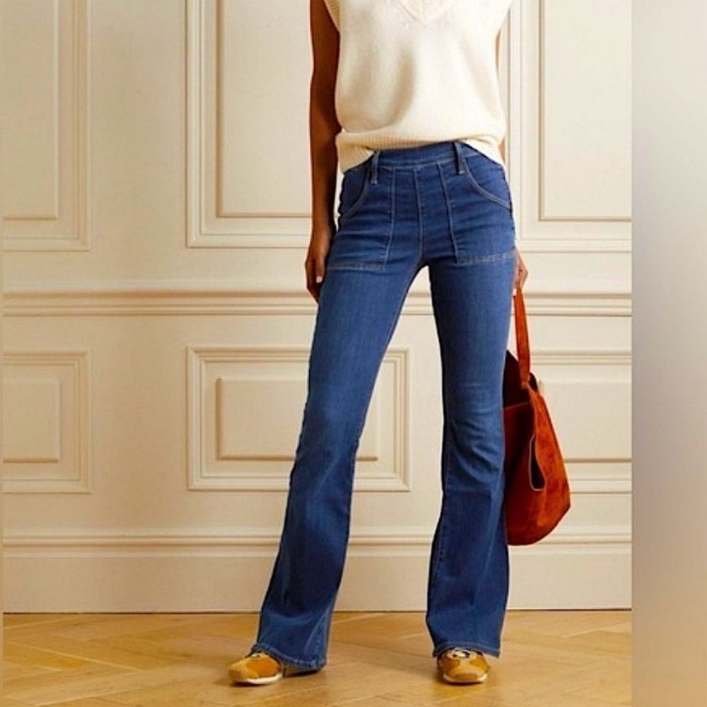 Frame Le Flare de Francoise mid-rise flared jeans